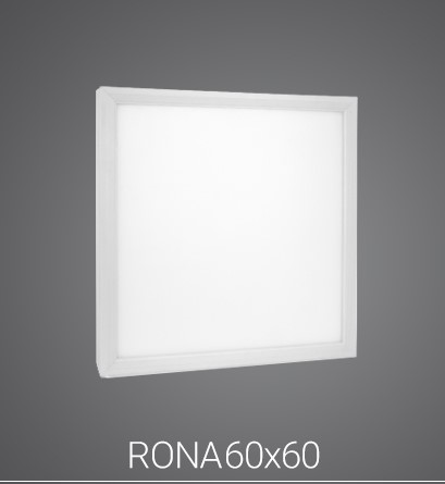 پنل 60 × 60 رونا روکار 72 وات پارس شعاع طوس